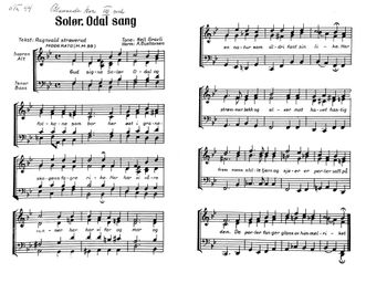 Nr 44 Solør Odal sang